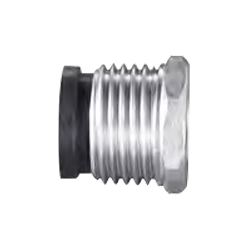 Gas pipe swivel plug