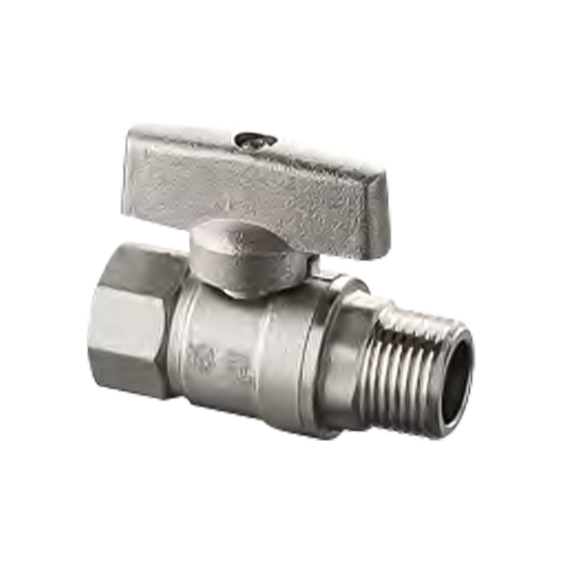 Panloob at panlabas na balbula ng bola ng thread